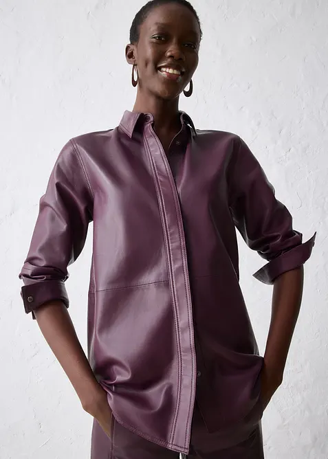 Kožen&aacute; ko&scaron;ile z jehnětiny nappa, bonprix