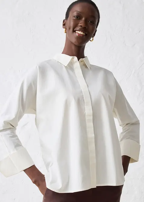 Halenka s podílem hedvábí, bonprix