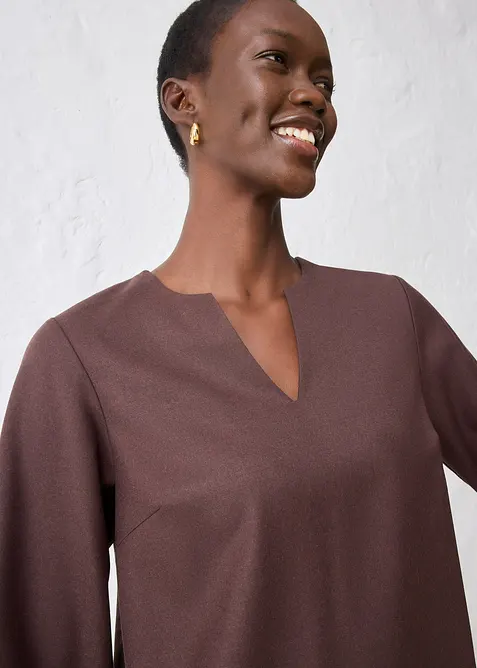 Tunika s vlnou, bonprix