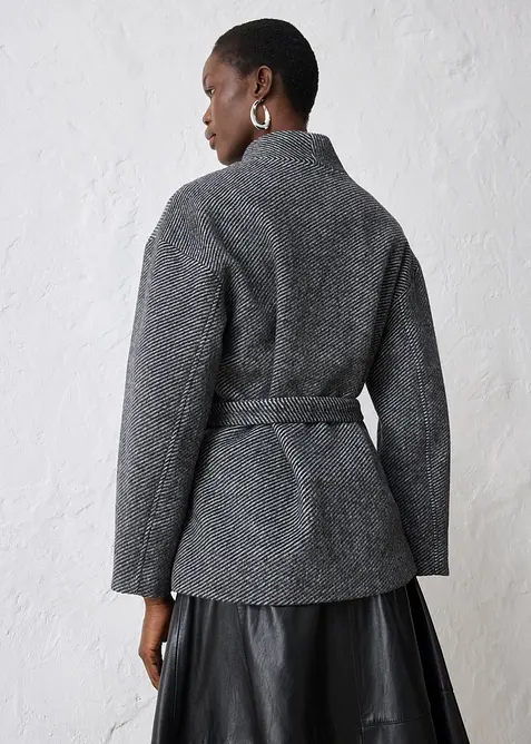 Kabátek s vlnou, bonprix