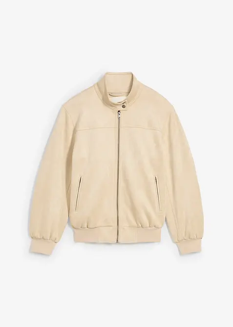 Bunda z umělé velurové kůže, bonprix