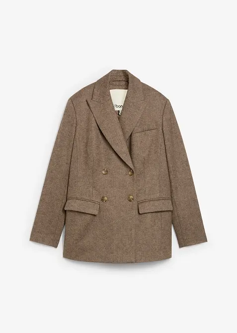 Blejzr z měkké vlněné směsi, bonprix