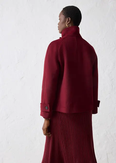 Kabátek s vlnou, bonprix