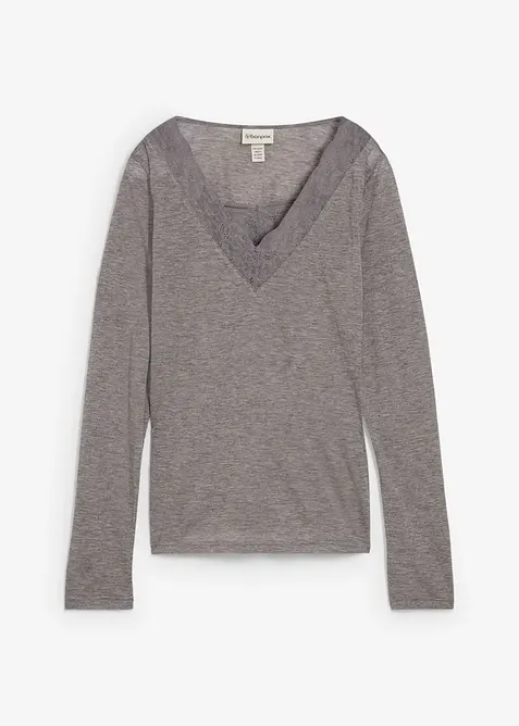 Triko s vlnou, bonprix