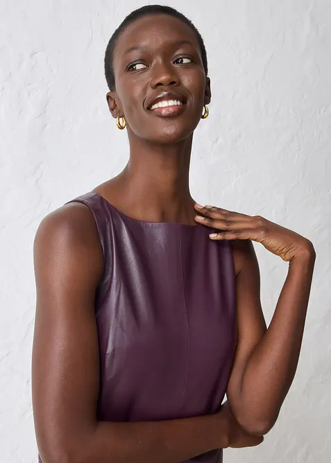 Kožen&eacute; &scaron;aty z napa jehnětiny, bonprix