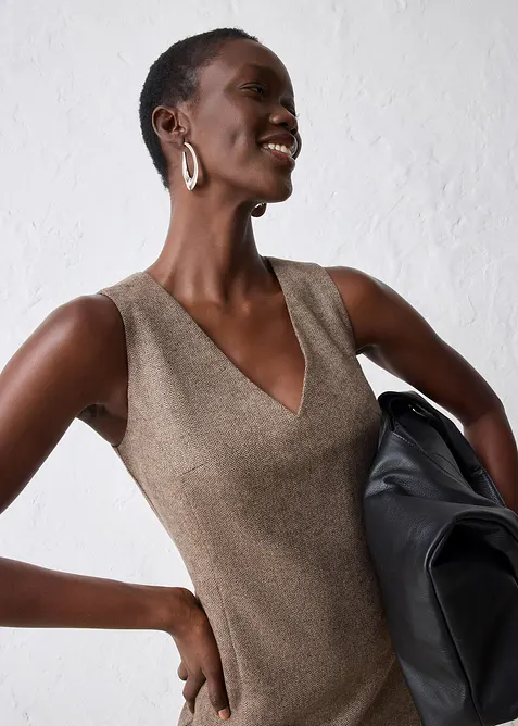 Pouzdrové šaty s vlnou, bonprix