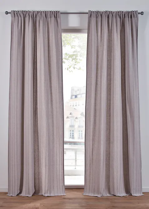 Závěs z organické bavlny (1 ks v balení), bonprix