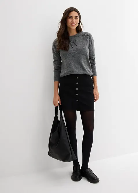 Svetr s mašličkami, bonprix