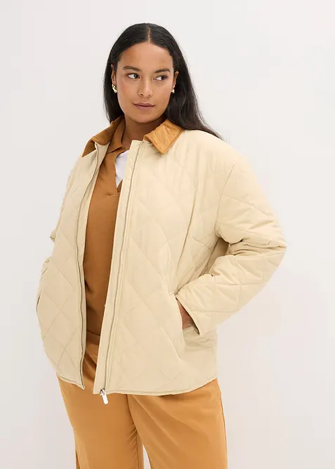 Bunda s kosočtvercovým prošíváním, bonprix