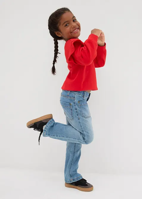 Dž&iacute;ny Bootcut, Mid Waist, bonprix