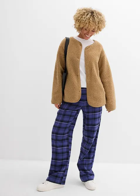 Bunda z&nbsp;medv&iacute;dkov&eacute;ho fl&iacute;su, bonprix