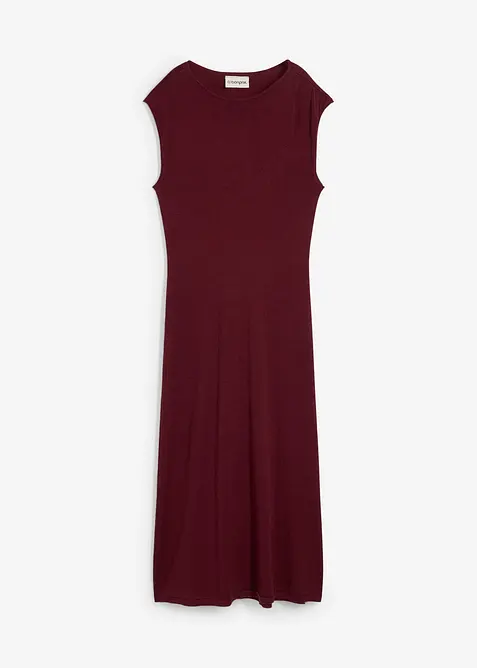 Šaty z jemného úpletu ze směsi s viskózou, bonprix