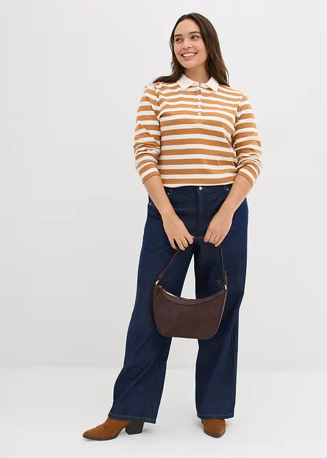 Džíny Straight, Mid Waist, bonprix