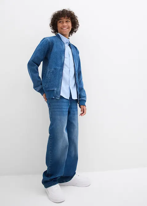 Košile s dlouhým rukávem, z materiálu Oxford z čisté organické bavlny, bonprix