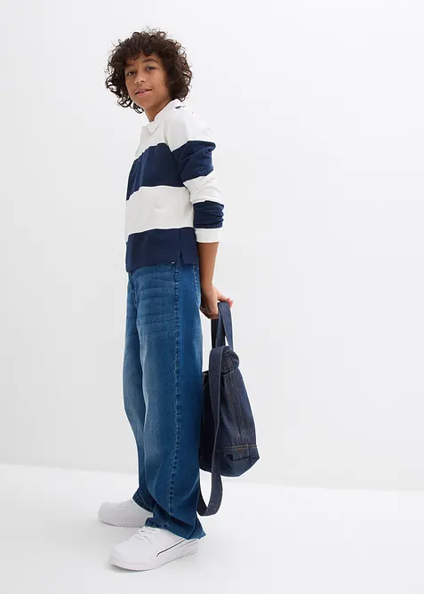 Polo mikina z čisté organické bavlny, bonprix