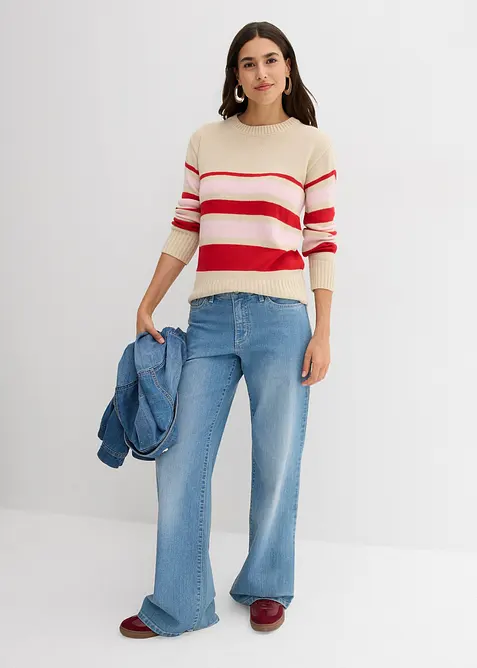 Svetr z jemné pleteniny, bonprix