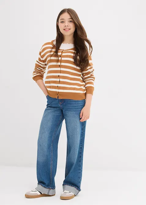 Kabátek z jemné pleteniny z měkké viskózové směsi, bonprix