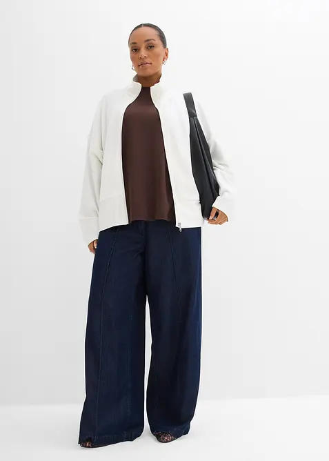 Mikina z pohodlného materiálu Punto di Roma, bonprix