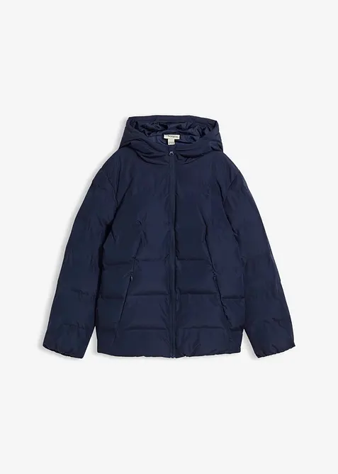 Prošívaná bunda s kapucí, bonprix