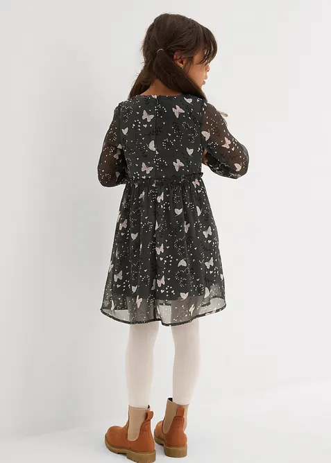 Rozšířené šifonové šaty, bonprix