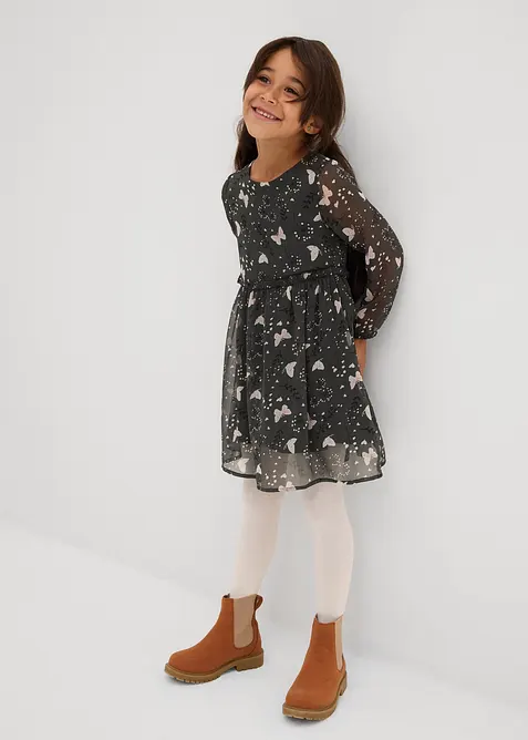 Rozšířené šifonové šaty, bonprix