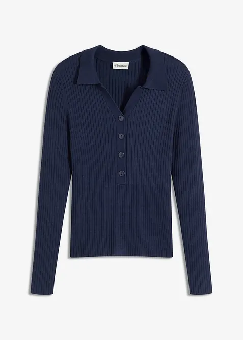 Svetr z jemn&eacute; pleteniny z měkk&eacute; visk&oacute;zov&eacute; směsi, bonprix