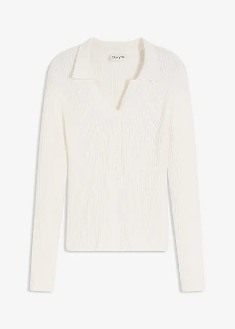 Svetr z jemné pleteniny z měkké viskózové směsi, bonprix