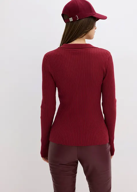 Svetr z jemn&eacute; pleteniny z měkk&eacute; visk&oacute;zov&eacute; směsi, bonprix