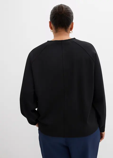 Tričko s dlouhým rukávem z pohodlného Punto di Roma, bonprix