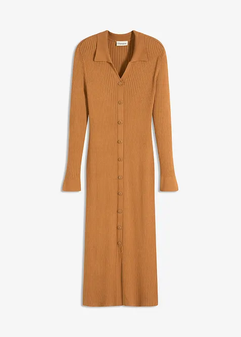 Pletené šaty z měkké viskózové směsi, bonprix