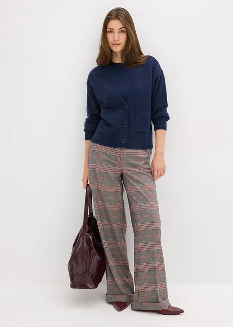 Oversize pletený kabátek, bonprix