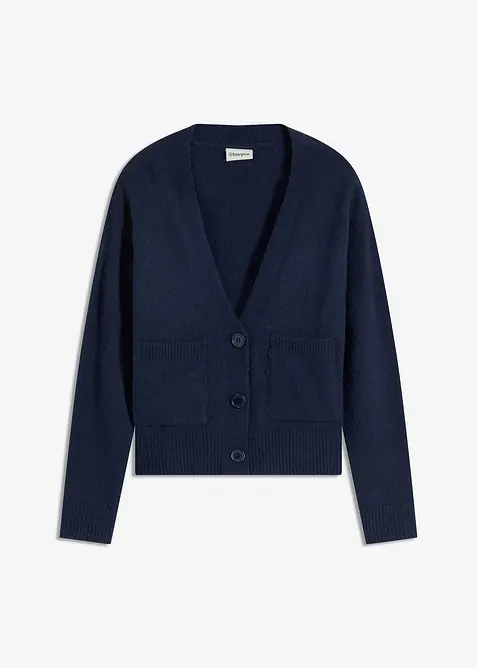 Oversize pletený kabátek, bonprix