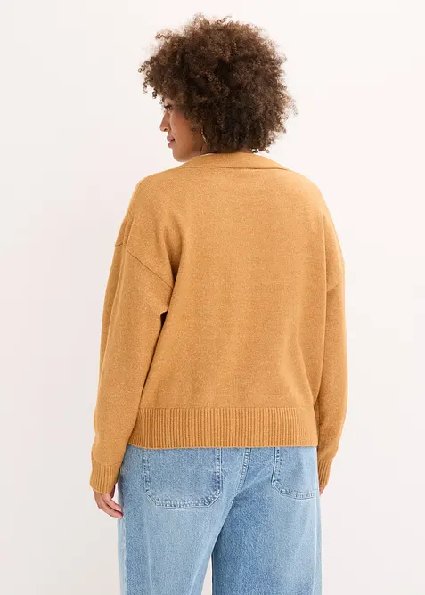 Oversize pleten&yacute; kab&aacute;tek, bonprix