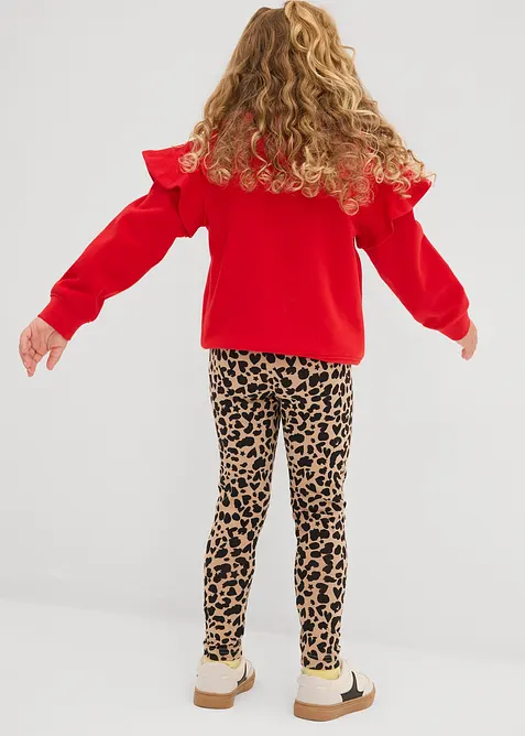 Legíny z elastické směsi s organickou bavlnou (2 ks v balení), bonprix