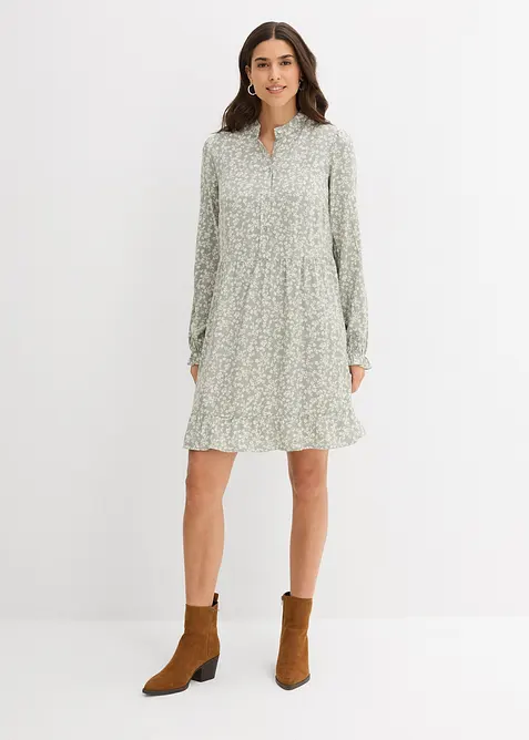 Minišaty ze splývavé viskózy, bonprix