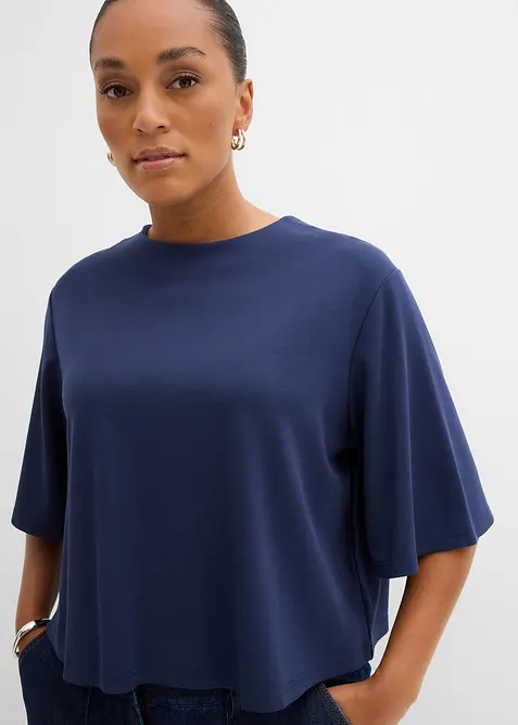 Tričko z pohodlného Punto di Roma, bonprix