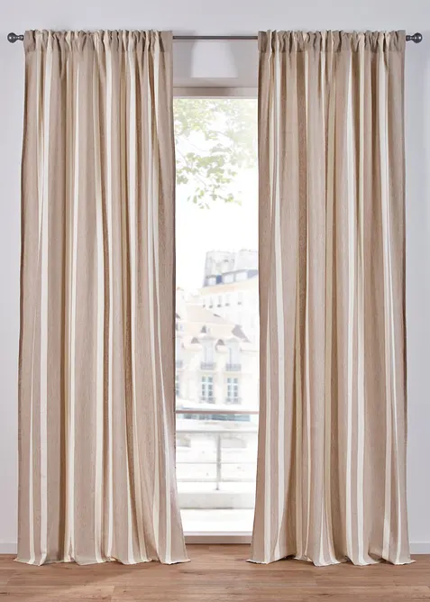 Závěs z organické bavlny (1 ks v balení), bonprix