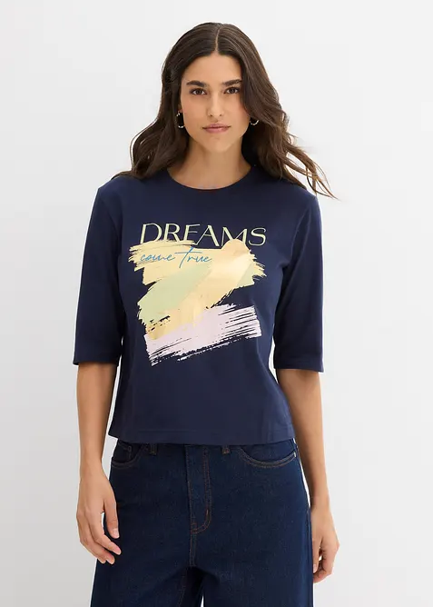 Tričko z čisté organické bavlny, bonprix