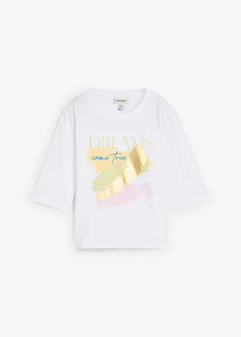 Tričko z čisté organické bavlny, bonprix