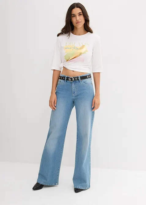 Tričko z čisté organické bavlny, bonprix