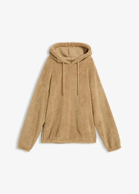 Mikina z medvídkového flísu, bonprix