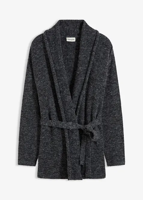 Pletený kabátek z hebké chlupaté pleteniny, bonprix