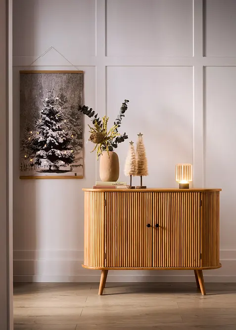 Dekorativní předmět: vánoční stromečky (2dílná souprava), bonprix