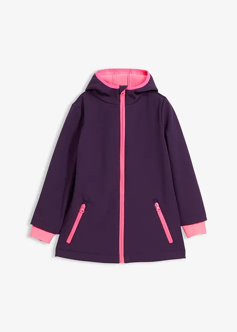 Softshellová termo bunda, voděodolná, bonprix