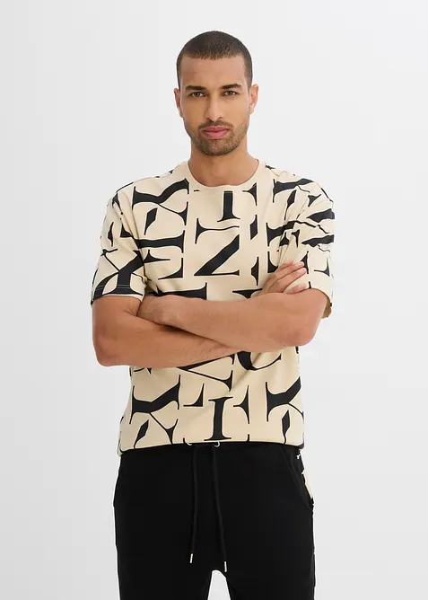 Tričko z těžké, čisté organické bavlny, bonprix