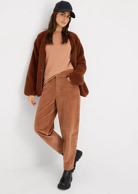 Triko s dlouh&yacute;m ruk&aacute;vem, z čist&eacute; organick&eacute; bavlny (2 ks), bonprix