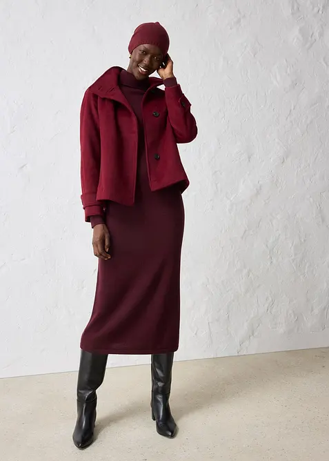 Čepice Beanie z jemné pleteniny, bonprix