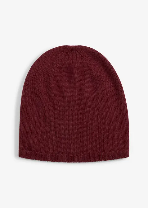 Čepice Beanie z jemné pleteniny, bonprix