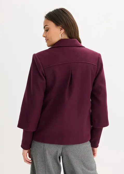 Kabanov&yacute; kab&aacute;tek s pleten&yacute;mi ruk&aacute;vy, bonprix