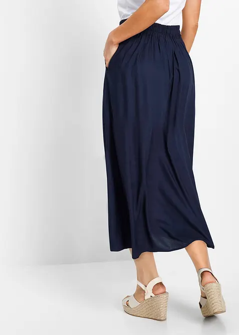 Visk&oacute;zov&aacute; maxi sukně, bonprix